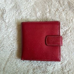 Tusk red wallet